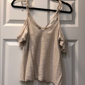 Cold shoulder top